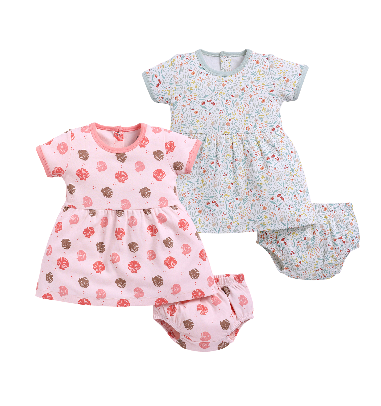 Frock – Mint & Coral
