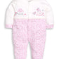 BABY GO 100% Pure Cotton Full Sleeves Rompers/Bodysuit/Sleepsuit for Baby Girl-PINK