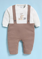Full Sleeve Romper for Boys – Brown Fun Outdoors