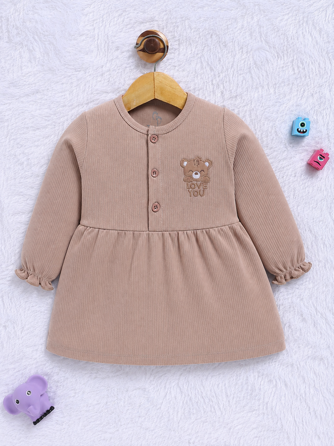 Frock – Brown Cozy Teddy