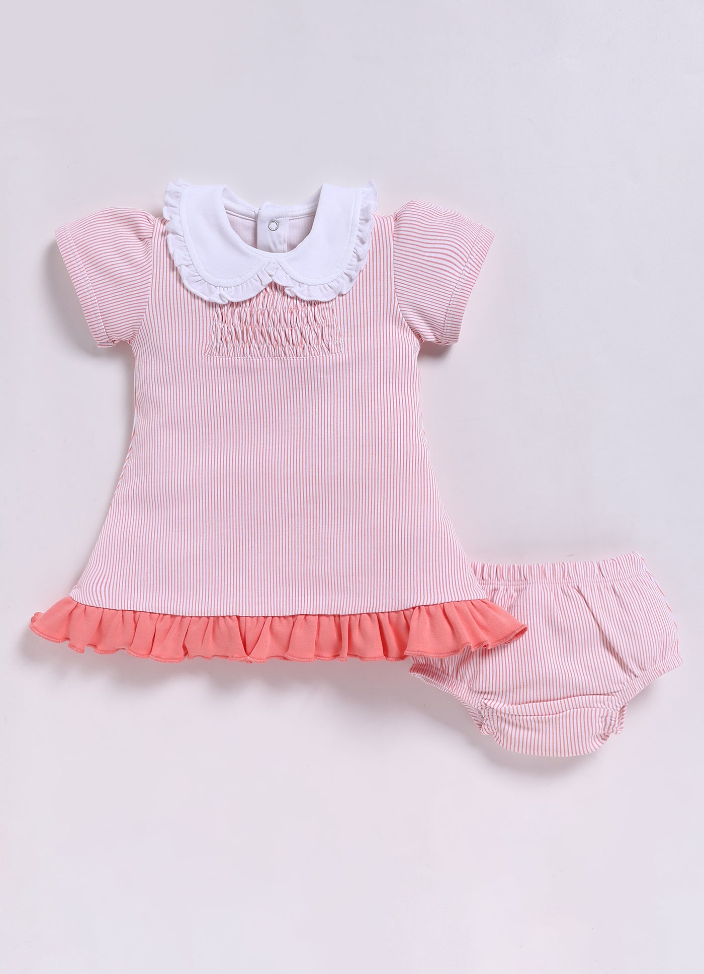 Frock – Pink Smocked Dress