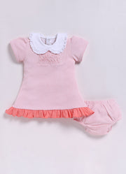 Frock – Pink Smocked Dress