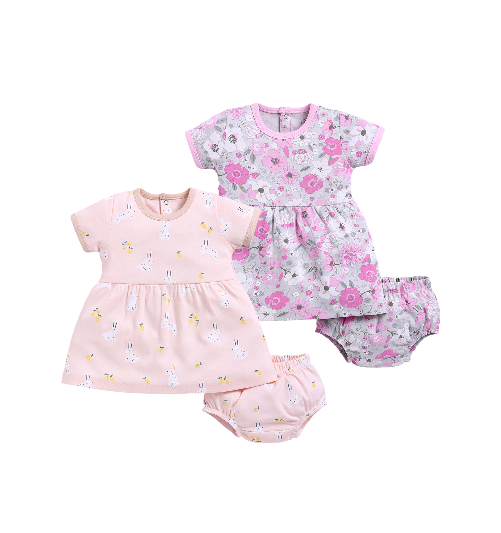 Frock – Pink & Rose