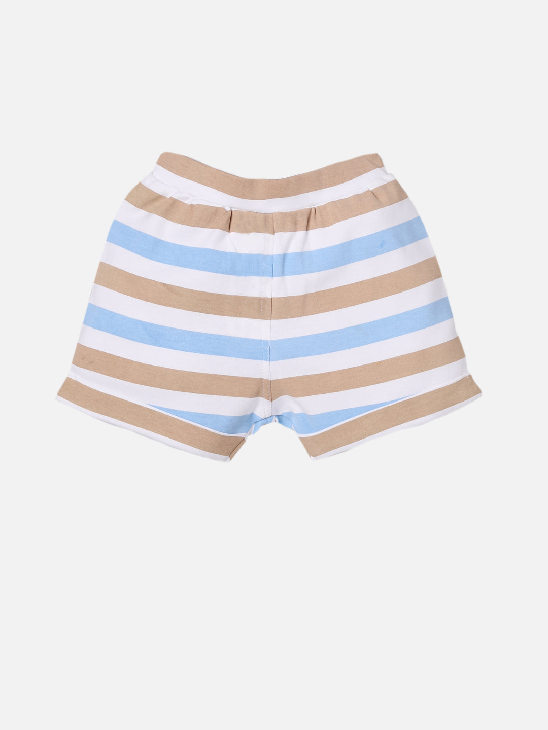 T-shirt and Shorts Set for Baby Boys 100% pure cotton-BEIGE