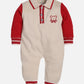 Full Sleeves Rompers/Bodysuit/Sleepsuit for Baby Boys - BEIGE