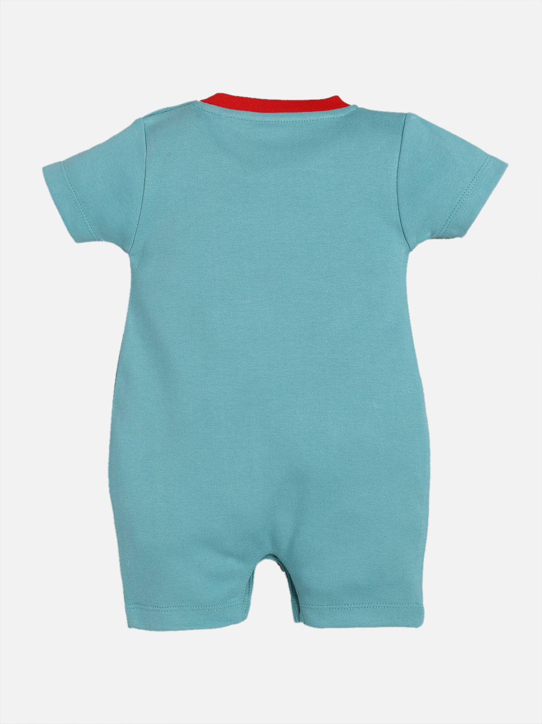 Half Sleeves Round neck Romper/Summer clothes/Creeper/new born/infent wear/ for Baby Boys 100% Pure Cotton-GREEN
