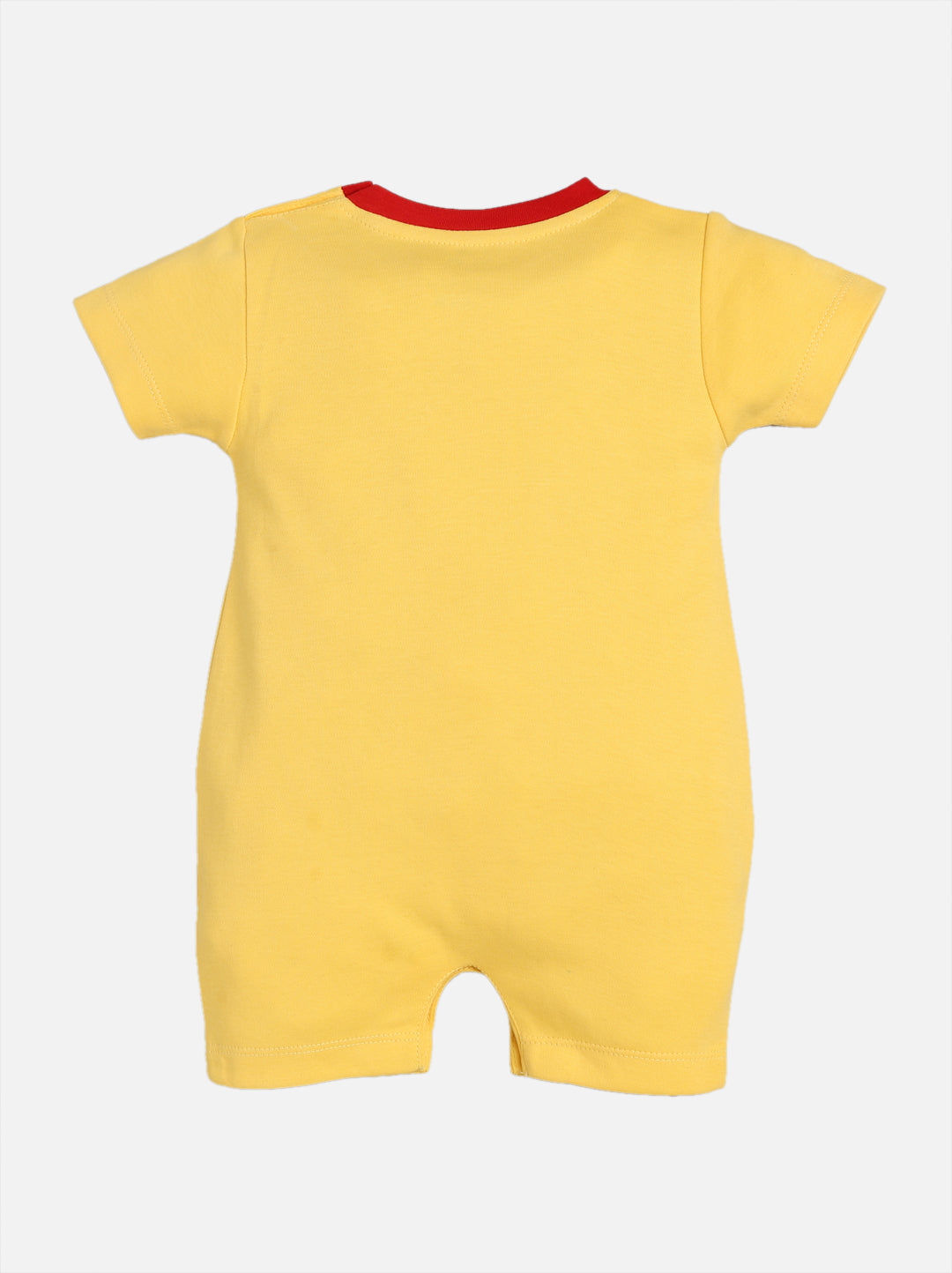 Half Sleeves Round neck Romper/Summer clothes/Creeper/new born/infent wear/ for Baby Boys 100% Pure Cotton-YELLOW