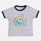 T-shirt and Shorts Set for Baby Boys 100% pure cotton-NAVY