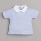 100% Pure Cotton Dungaree for Baby Boys-ROYAL