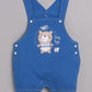 100% Pure Cotton Dungaree for Baby Boys-ROYAL