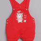 100% Pure Cotton Dungaree for Baby Boys-RED