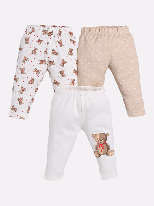BABY GO unisex-baby Cotton Pyjamas BEIGE