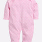 BabyGo 100% Cotton Rompers/Sleepsuits/Jumpsuit/Night Suits for Baby Girls, New-Born, infants, Pack of 2 Combo