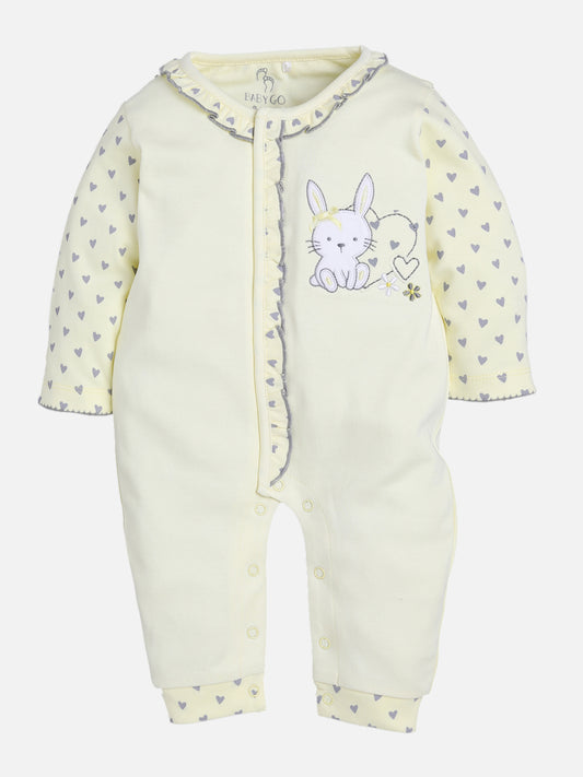 100% Pure Cotton Romper/Bodysuit/Sleepsuit for Baby Girls PINK