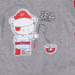 100% Pure Cotton Full Sleeves Rompers/Bodysuit/Sleepsuit for Baby Boys-RED
