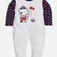 Full Sleeves Pirate Rompers/Bodysuit/Sleepsuit for Baby Boys-NAVY