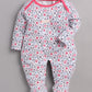 Comfortable Cotton Rompers/Sleepsuits for Baby Boys and Girls - Pack of 2 Combo FUSHIA