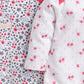 Comfortable Cotton Rompers/Sleepsuits for Baby Boys and Girls - Pack of 2 Combo FUSHIA