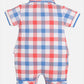 Half Sleeves Romper for Baby Boys 100% Pure Cotton-ROYAL