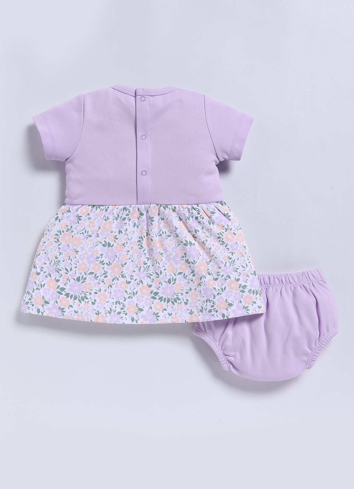 Frock – Light Purple Adorable Giraffe