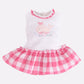Baby girl Knee Length Dress-PINK