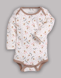 Baby Boy/Girl Full sleeve Romper for Sleep Suit/Comfort fit Set of 2 - BEIGE
