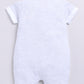 Baby Boy Summer Bear Balloon Romper - Melange