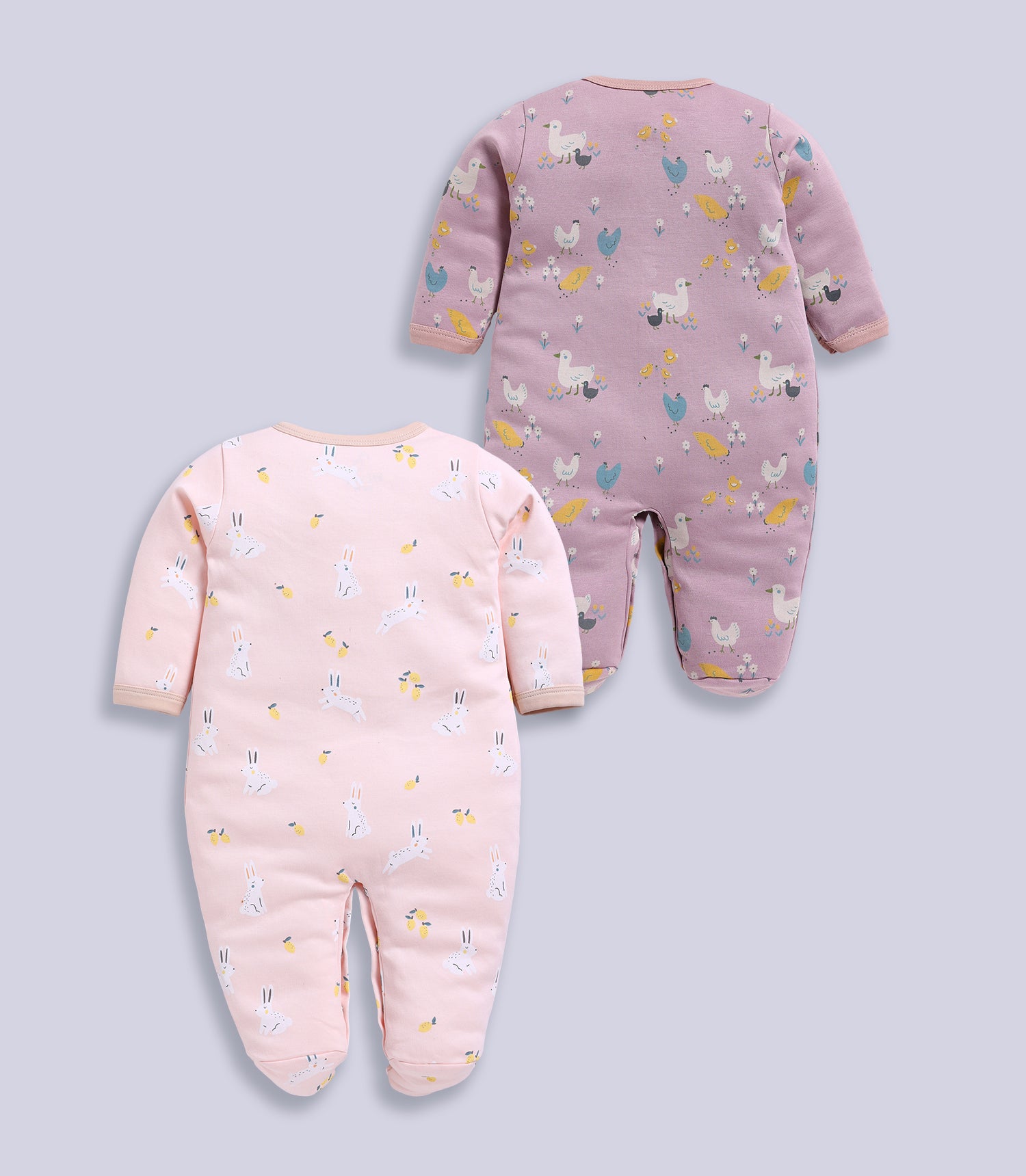 Full Sleeve Romper for Girls - Stone & Rose
