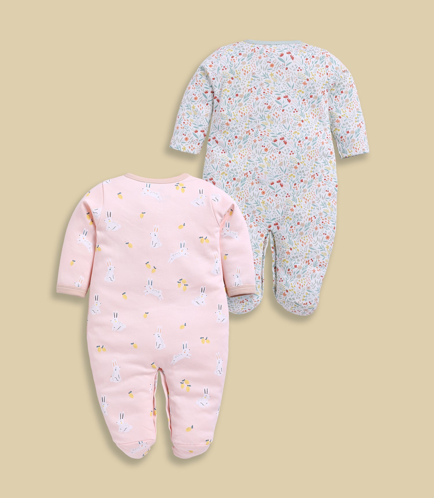 Full Sleeve Romper for Girls - Mint & Rose