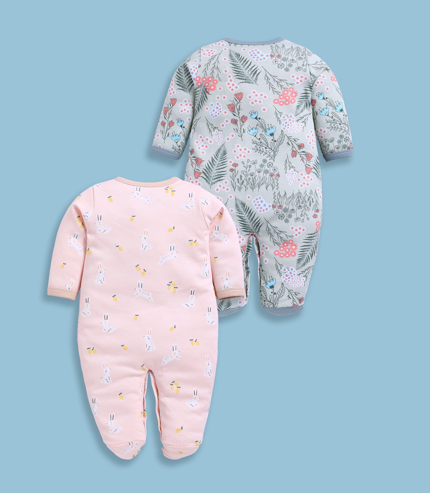Full Sleeve Romper for Girls - Sage & Rose