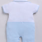 Half Sleeves Round neck Romper/Summer clothes/Creeper/new born/infent wear/ for Baby Boys 100% Pure Cotton-SKY