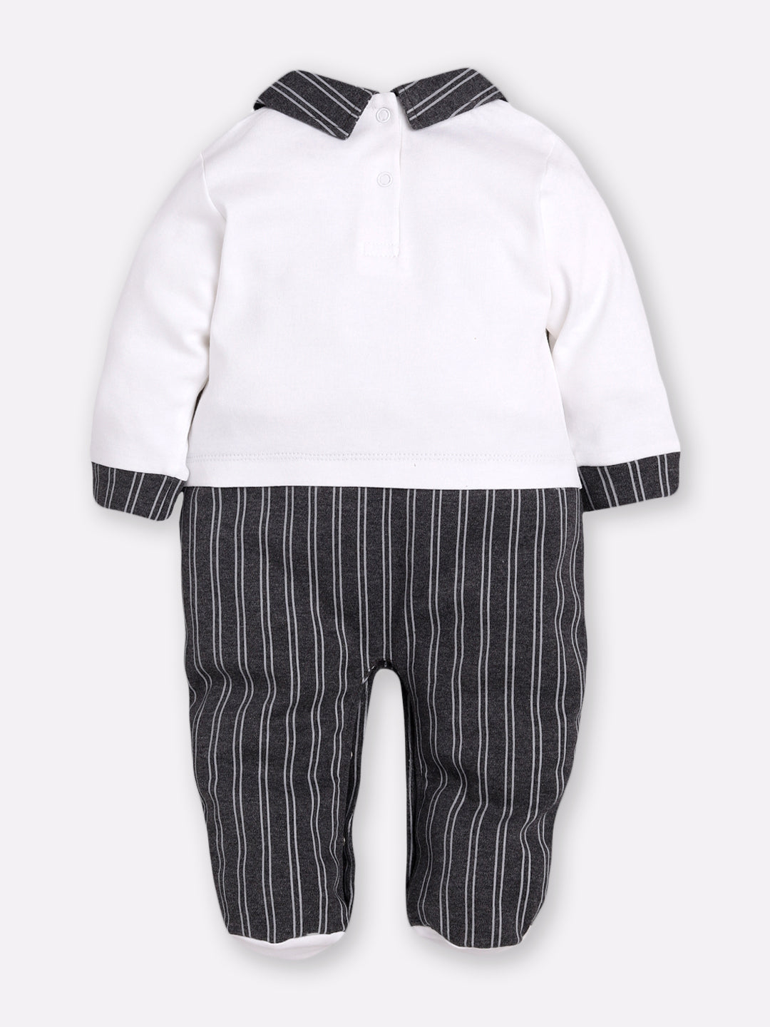 BABY GO 100% Pure Cotton Full Sleeves Rompers/Bodysuit/Sleepsuit for Baby Boys
