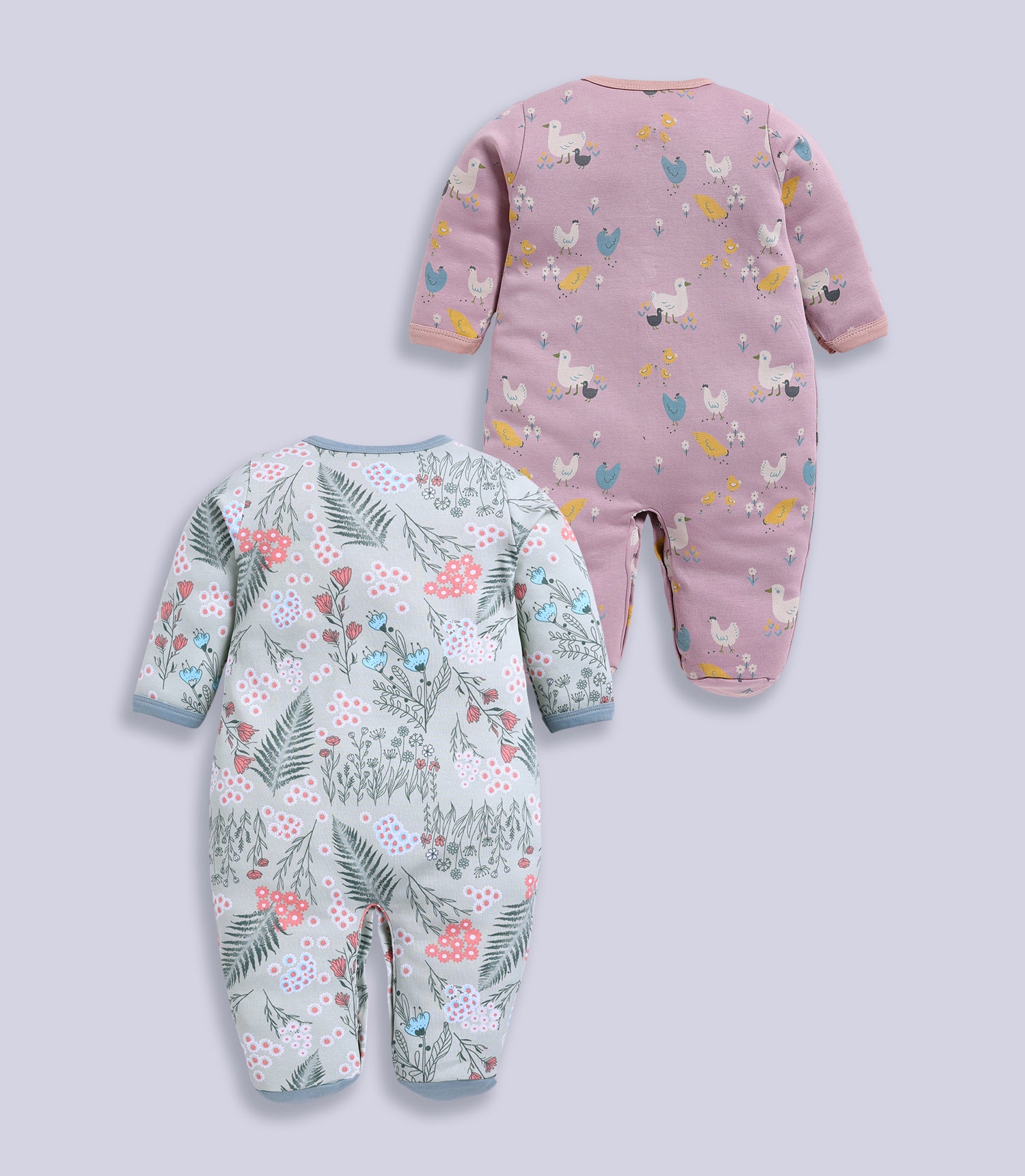 Full Sleeve Romper for Girls - Stone & Sage