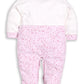 BABY GO 100% Pure Cotton Full Sleeves Rompers/Bodysuit/Sleepsuit for Baby Girl-PINK