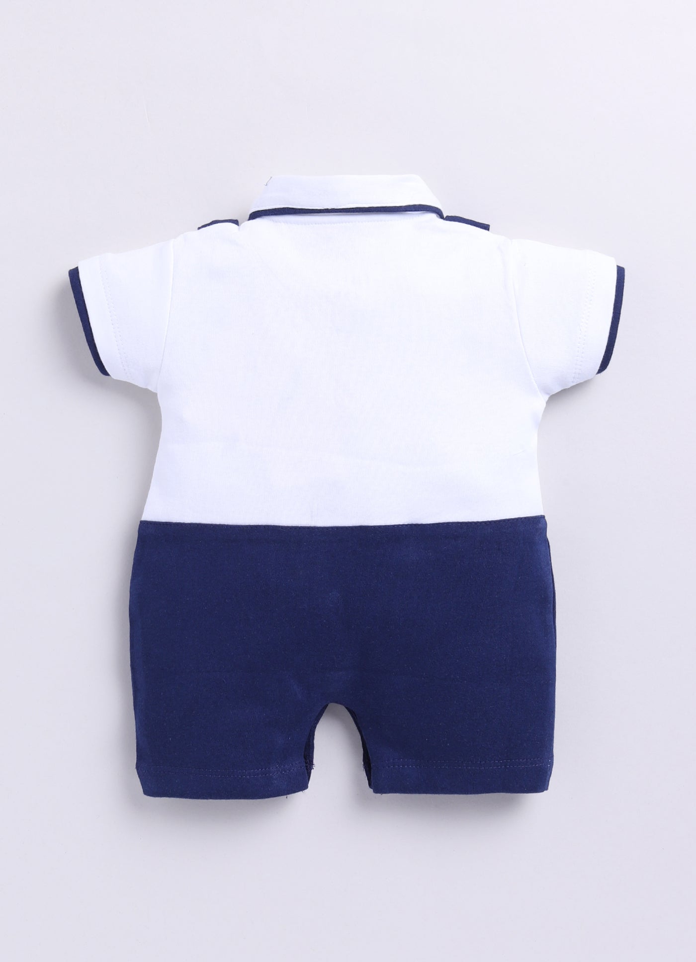 Half Sleeves Round neck Romper/Summer clothes/Creeper/new born/infent wear/ for Baby Boys 100% Pure Cotton-NAVY