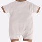 Half Sleeves Round neck Romper/Summer clothes/Creeper/new born/infent wear/ for Baby Boys 100% Pure Cotton-GRAY