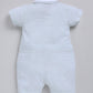 Baby Boy Summer Half Sleeves Romper-BLUE