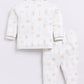 Baby Boy Comfy Full Sleeve Night Suit-OFF White