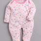 Comfortable Cotton Rompers/Sleepsuits for Baby Boys and Girls - Pack of 2 Combo PINK