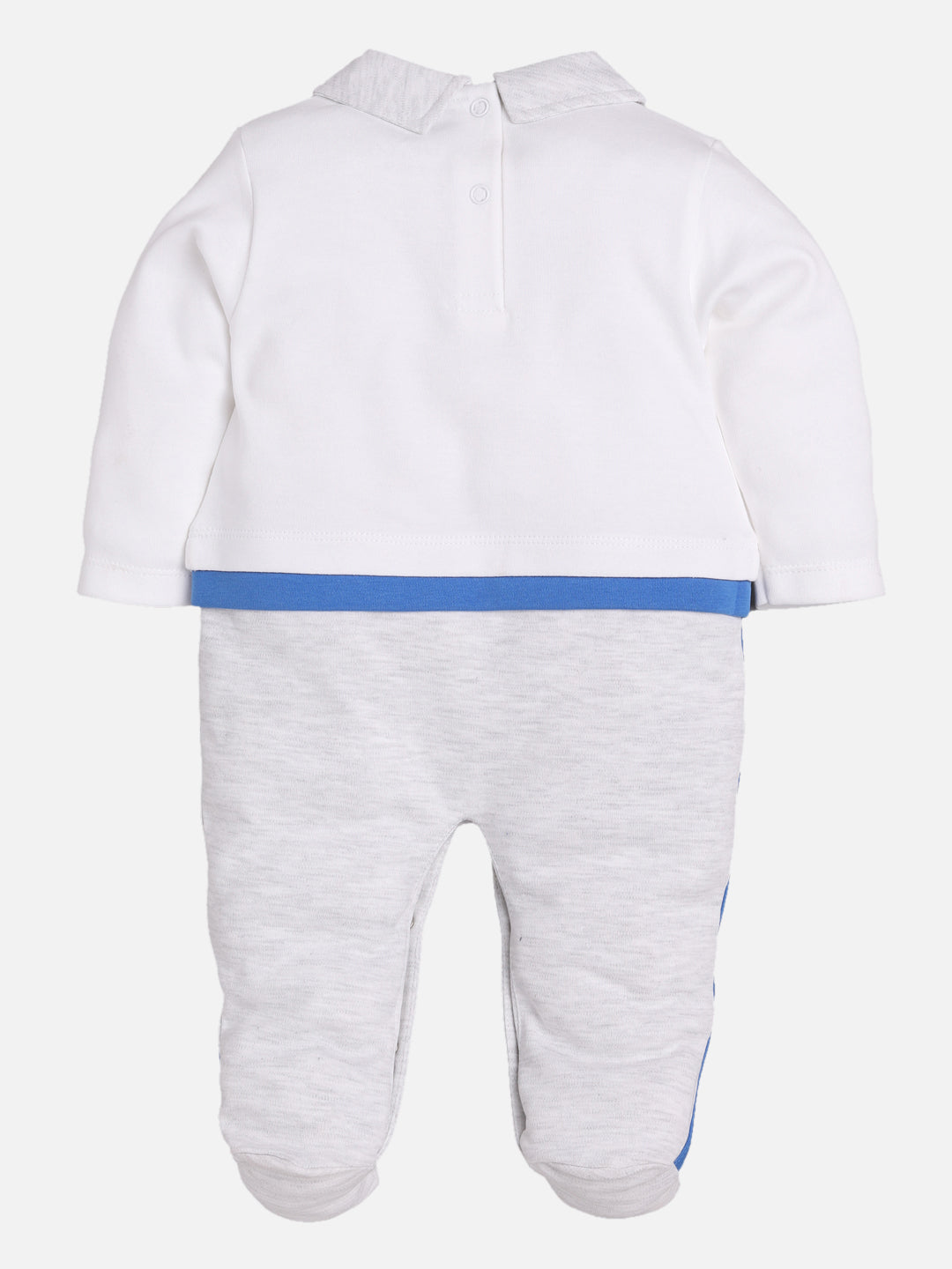 Casual wear romper for baby boy-SKY