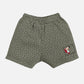 Animal printed T-Shirt Shorts set for Baby Boy-OLIVE