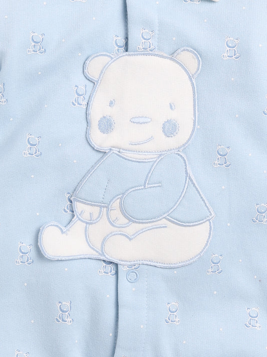 Cute casual wear romper for baby boy-SKY