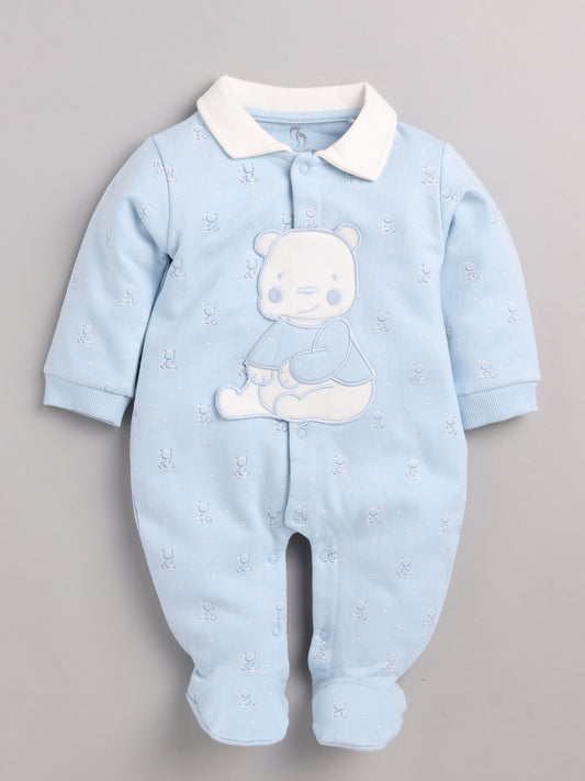 Cute casual wear romper for baby boy-SKY