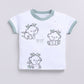 Little Dragon Baby Boy Half T Shirt & Short Set-Green