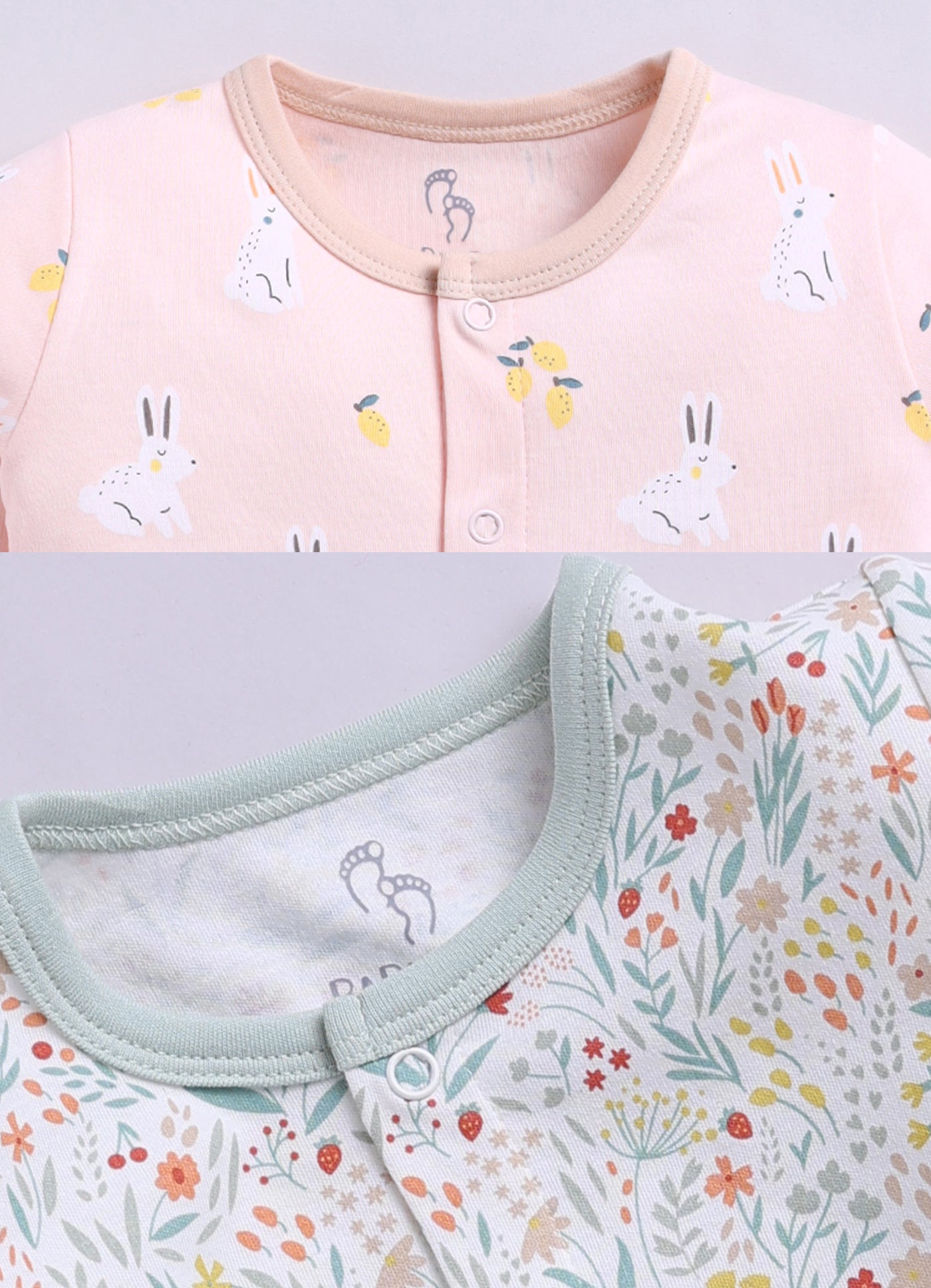 Full Sleeve Romper for Girls - Mint & Rose