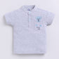 Cute Hug Me Baby Boy T Shirt & Short-GREY