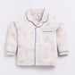 Baby Boy Comfy Full Sleeve Night Suit-BEIGE