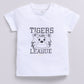 Cute Tiger Designed Baby Boy Half T Shirt & Short Set-MELLANGE