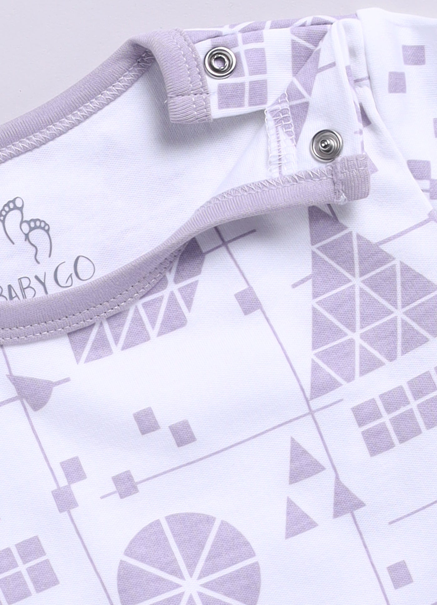 Half Sleeve Top & Bottom for Boys - Slate Grey & OffWhite