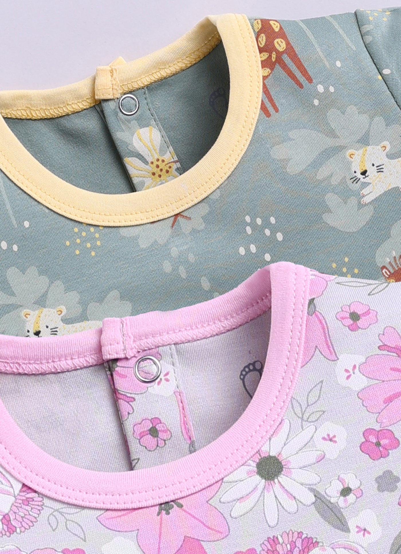 Frock – Pink & Olive